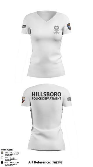 Women's Short Sleeve Vneck Shirt, , Police, Teamtime, Team time, sublimation, custom sports apparel, team uniforms, spirit wear, spiritwear, sports uniforms, custom shirts, team store, custom team store, fundraiser sports, apparel fundraiser