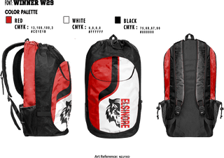 Gear Bag, Elsinore High School Swimming, Swimming, Teamtime, Team time, sublimation, custom sports apparel, team uniforms, spirit wear, spiritwear, sports uniforms, custom shirts, team store, custom team store, fundraiser sports, apparel fundraiser