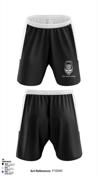 Trap House Fitness 35010693 Athletic Shorts With Pockets - 2