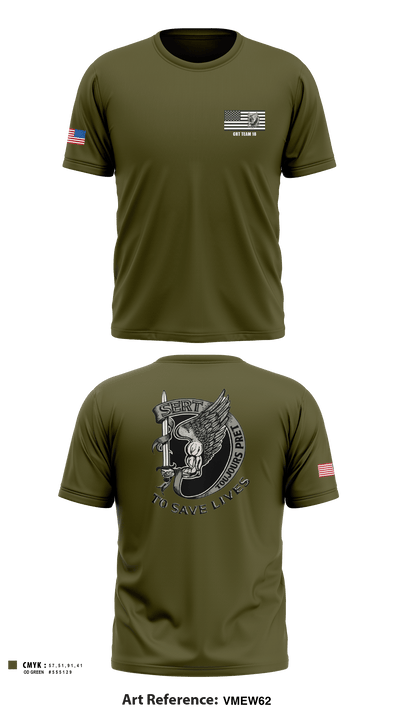 Crisis Response Team 76524616 Short Sleeve Performance Shirt - 2