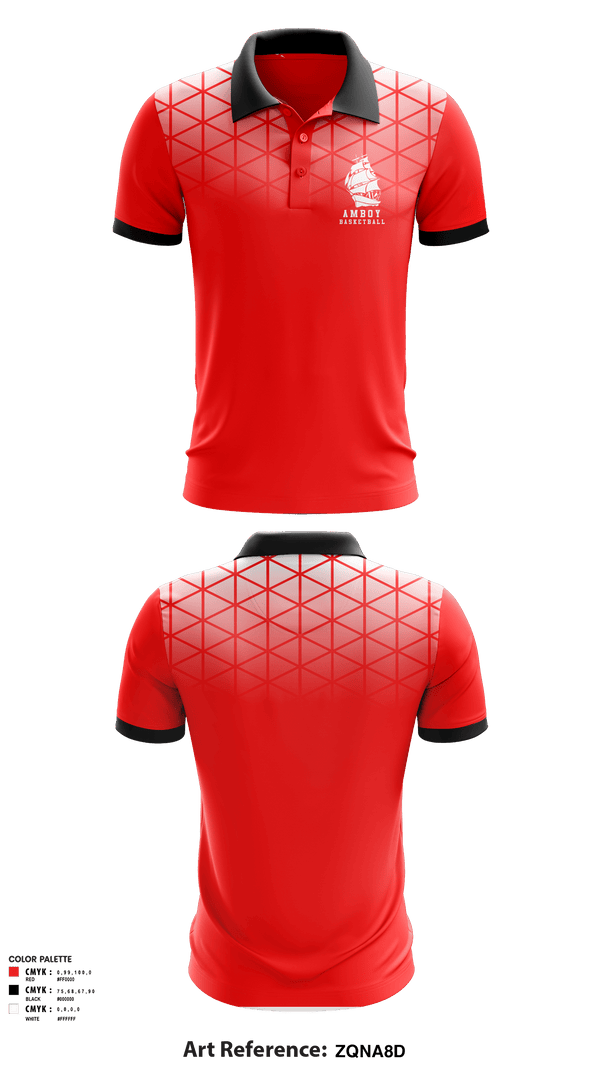 Short Sleeve Performance Polo, Amboy High School Basketball, Women's Basketball, Teamtime, Team time, sublimation, custom sports apparel, team uniforms, spirit wear, spiritwear, sports uniforms, custom shirts, team store, custom team store, fundraiser sports, apparel fundraiser