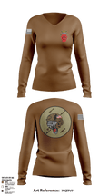 A co 1-111th MTR 82316026 Women's Long Sleeve V-neck Shirt - 1