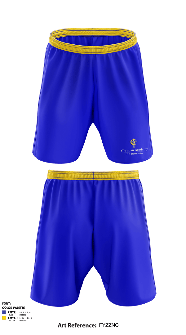 Athletic Shorts With Pockets, Christian Academy of Indiana, Spirit Store, Teamtime, Team time, sublimation, custom sports apparel, team uniforms, spirit wear, spiritwear, sports uniforms, custom shirts, team store, custom team store, fundraiser sports, apparel fundraiser