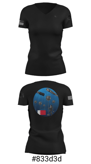 Women's Short Sleeve Vneck Shirt, , Navy, Teamtime, Team time, sublimation, custom sports apparel, team uniforms, spirit wear, spiritwear, sports uniforms, custom shirts, team store, custom team store, fundraiser sports, apparel fundraiser