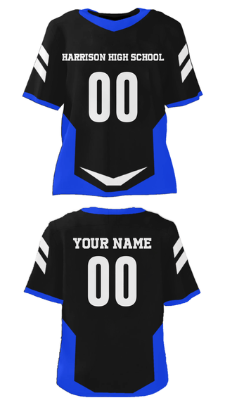 Mens Lacrosse Jersey, Harrison High School, Spirit Store, Teamtime, Team time, sublimation, custom sports apparel, team uniforms, spirit wear, spiritwear, sports uniforms, custom shirts, team store, custom team store, fundraiser sports, apparel fundraiser