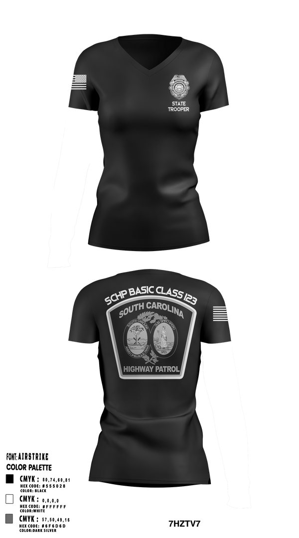Women's Short Sleeve Vneck Shirt, , Police, Teamtime, Team time, sublimation, custom sports apparel, team uniforms, spirit wear, spiritwear, sports uniforms, custom shirts, team store, custom team store, fundraiser sports, apparel fundraiser