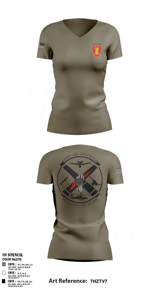 Women's Short Sleeve Vneck Shirt, , Army, Teamtime, Team time, sublimation, custom sports apparel, team uniforms, spirit wear, spiritwear, sports uniforms, custom shirts, team store, custom team store, fundraiser sports, apparel fundraiser