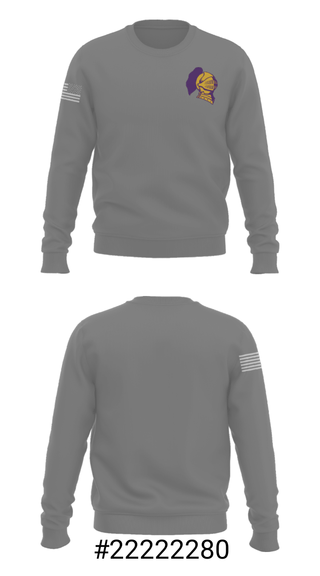 Crew Neck Sweatshirt, Chicago Christian High School Soccer, Men's Soccer, Teamtime, Team time, sublimation, custom sports apparel, team uniforms, spirit wear, spiritwear, sports uniforms, custom shirts, team store, custom team store, fundraiser sports, apparel fundraiser