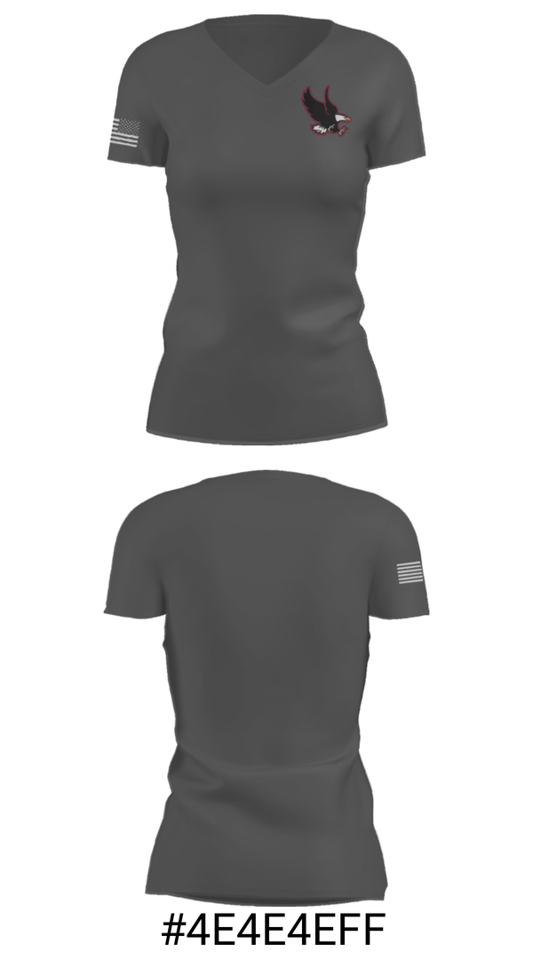 Women's Short Sleeve Vneck Shirt, Bishop Watterson High School Volleyball, Women's Volleyball, Teamtime, Team time, sublimation, custom sports apparel, team uniforms, spirit wear, spiritwear, sports uniforms, custom shirts, team store, custom team store, fundraiser sports, apparel fundraiser