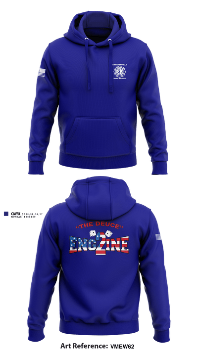 Fayetteville Fire Department Station 2 7594023 Hoodie - 1