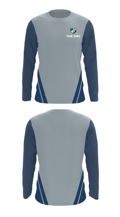 KIPP Columbus Middle School Basketball 68148203 Long Sleeve Performance Shirt - 27