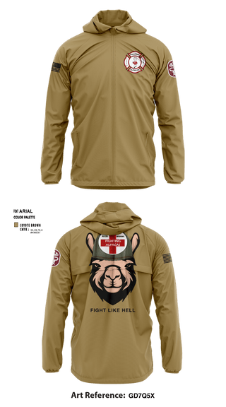 Windbreaker, WBAMCAlpha Company, WBAMC, Softball, Teamtime, Team time, sublimation, custom sports apparel, team uniforms, spirit wear, spiritwear, sports uniforms, custom shirts, team store, custom team store, fundraiser sports, apparel fundraiser