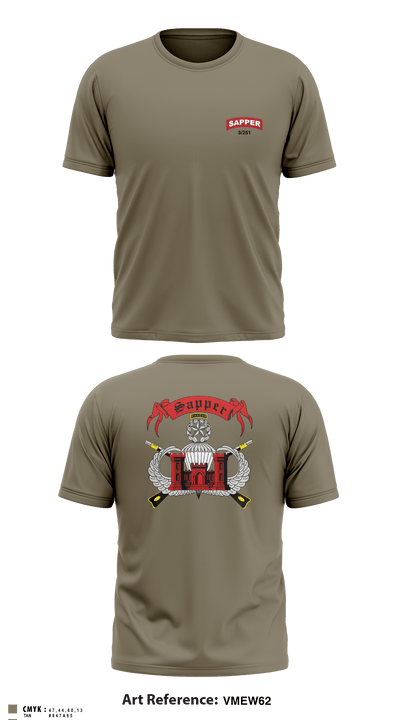 251 EN (SAPPER) 36570937 Short Sleeve Performance Shirt - 5