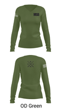 MSB DrumLine 23-24 50749009 Women's Long Sleeve V-neck Shirt - 40