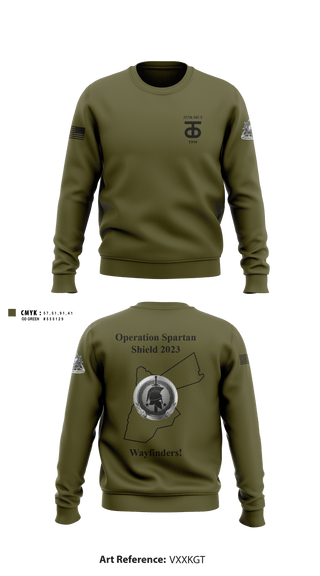 Crew Neck Sweatshirt, , Army, Teamtime, Team time, sublimation, custom sports apparel, team uniforms, spirit wear, spiritwear, sports uniforms, custom shirts, team store, custom team store, fundraiser sports, apparel fundraiser