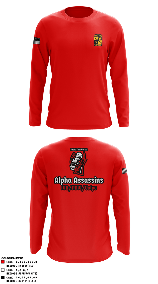 Long Sleeve Performance Shirt, , Army, Teamtime, Team time, sublimation, custom sports apparel, team uniforms, spirit wear, spiritwear, sports uniforms, custom shirts, team store, custom team store, fundraiser sports, apparel fundraiser