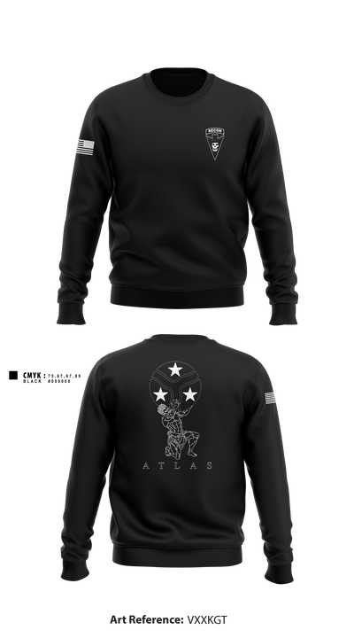 Bastard PLT 55747802 Crew Neck Sweatshirt - 1
