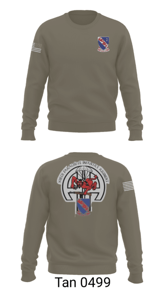 Crew Neck Sweatshirt, , Army, Teamtime, Team time, sublimation, custom sports apparel, team uniforms, spirit wear, spiritwear, sports uniforms, custom shirts, team store, custom team store, fundraiser sports, apparel fundraiser