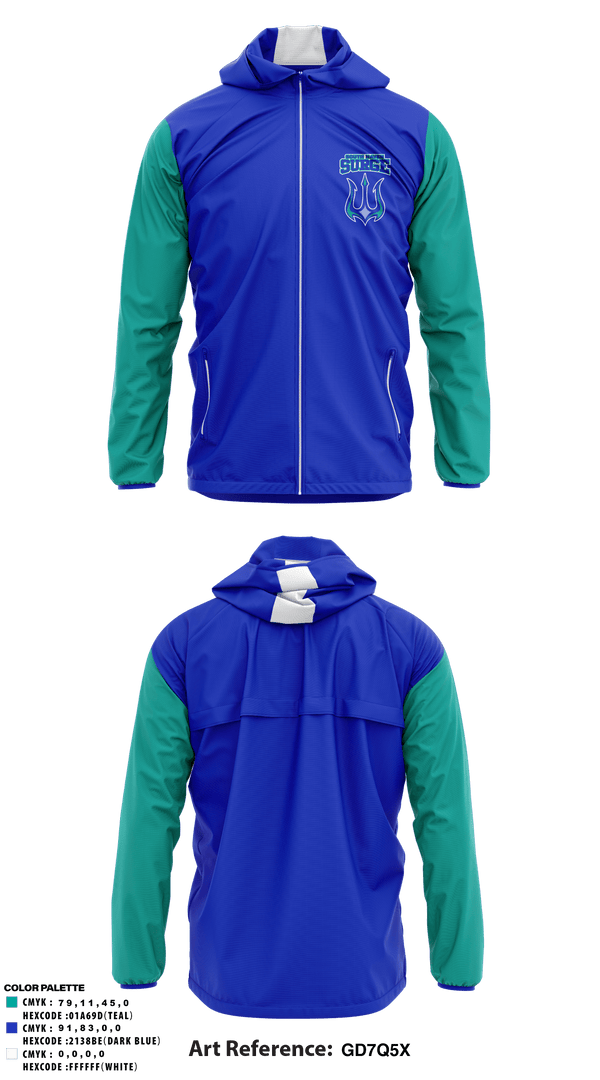 Windbreaker, South Haven Surge, Baseball, Teamtime, Team time, sublimation, custom sports apparel, team uniforms, spirit wear, spiritwear, sports uniforms, custom shirts, team store, custom team store, fundraiser sports, apparel fundraiser