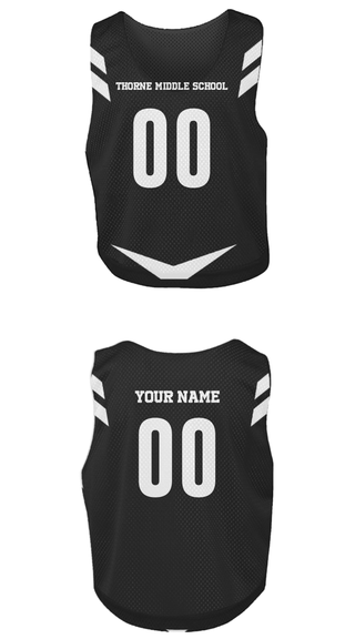 Mens Lacrosse Pinnie, Thorne Middle School, Spirit Store, Teamtime, Team time, sublimation, custom sports apparel, team uniforms, spirit wear, spiritwear, sports uniforms, custom shirts, team store, custom team store, fundraiser sports, apparel fundraiser