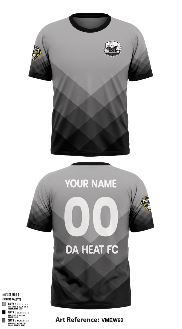 Short Sleeve Performance Shirt, DA HEAT FC, Spirit Store, Teamtime, Team time, sublimation, custom sports apparel, team uniforms, spirit wear, spiritwear, sports uniforms, custom shirts, team store, custom team store, fundraiser sports, apparel fundraiser