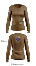 Westover Composite Squadron 58741877 Women's Long Sleeve V-neck Shirt - 8