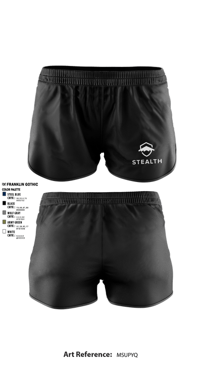 Stealth customs 84323734 Women's Shorts - 3