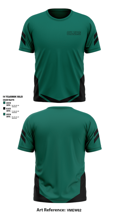 Oilers 58159481 Short Sleeve Performance Shirt - 1