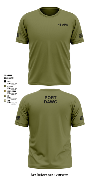 48 aps 32006617 Short Sleeve Performance Shirt - 2