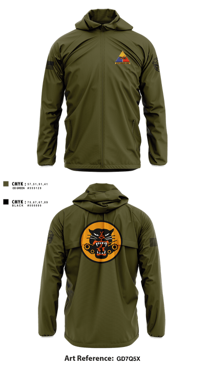 WW2ARMOR.ORG 18634919 Windbreaker - 2