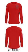 Mark Morris High School Cheer 75830660 Long Sleeve Performance Shirt - 18