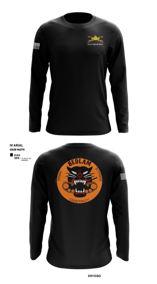 Long Sleeve Performance Shirt, HHC 1-635TH AR, National Guard, Teamtime, Team time, sublimation, custom sports apparel, team uniforms, spirit wear, spiritwear, sports uniforms, custom shirts, team store, custom team store, fundraiser sports, apparel fundraiser
