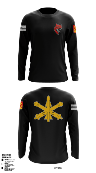 Long Sleeve Performance Shirt, C 1-43 ADA, Army, Teamtime, Team time, sublimation, custom sports apparel, team uniforms, spirit wear, spiritwear, sports uniforms, custom shirts, team store, custom team store, fundraiser sports, apparel fundraiser
