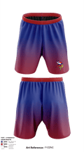 Decorah Senior High School Bowling 71522744 Athletic Shorts With Pockets - 1
