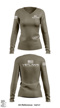 Vetlawn 83001110 Women's Long Sleeve V-neck Shirt - 1