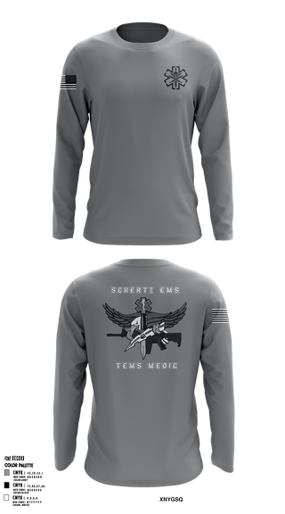 Long Sleeve Performance Shirt, Schertz SWAT, Fire Department, Teamtime, Team time, sublimation, custom sports apparel, team uniforms, spirit wear, spiritwear, sports uniforms, custom shirts, team store, custom team store, fundraiser sports, apparel fundraiser