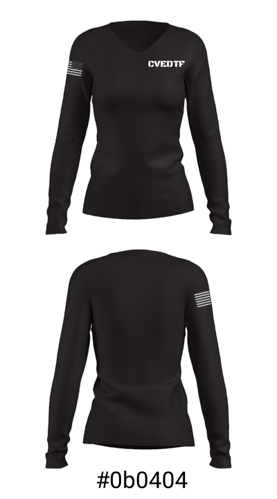 CVEDTF 83209166 Women's Long Sleeve V-neck Shirt - 48