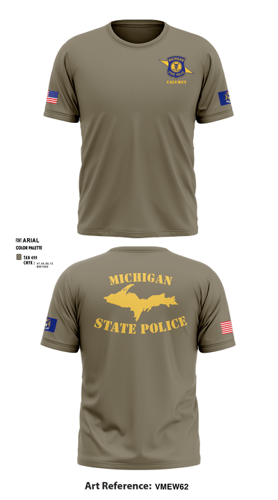 MSP Calumet 35464761 Short Sleeve Performance Shirt - 6