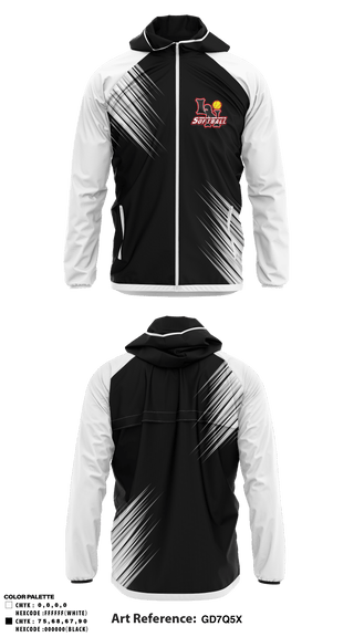 Windbreaker, Laguna Niguel Girl's Softball, Softball, Teamtime, Team time, sublimation, custom sports apparel, team uniforms, spirit wear, spiritwear, sports uniforms, custom shirts, team store, custom team store, fundraiser sports, apparel fundraiser