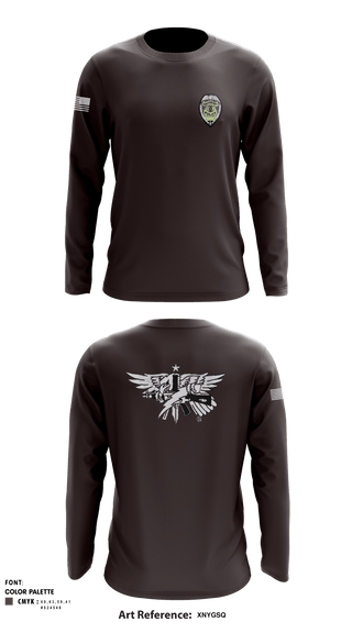 Long Sleeve Performance Shirt, , Police, Teamtime, Team time, sublimation, custom sports apparel, team uniforms, spirit wear, spiritwear, sports uniforms, custom shirts, team store, custom team store, fundraiser sports, apparel fundraiser