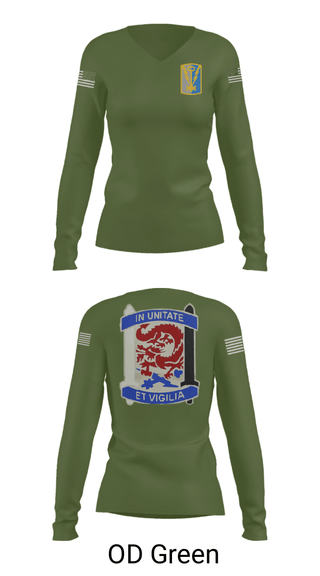 Women's Long Sleeve Vneck Shirt, , Army, Teamtime, Team time, sublimation, custom sports apparel, team uniforms, spirit wear, spiritwear, sports uniforms, custom shirts, team store, custom team store, fundraiser sports, apparel fundraiser