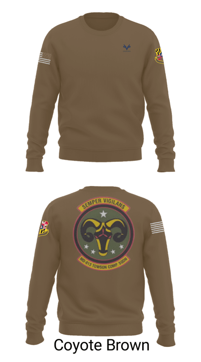 Towson Composite Squadron 17976164 Crew Neck Sweatshirt - 8