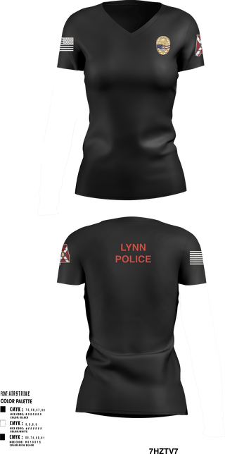 Women's Short Sleeve Vneck Shirt, , Police, Teamtime, Team time, sublimation, custom sports apparel, team uniforms, spirit wear, spiritwear, sports uniforms, custom shirts, team store, custom team store, fundraiser sports, apparel fundraiser