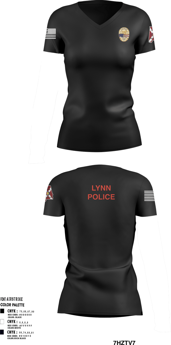 Women's Short Sleeve Vneck Shirt, , Police, Teamtime, Team time, sublimation, custom sports apparel, team uniforms, spirit wear, spiritwear, sports uniforms, custom shirts, team store, custom team store, fundraiser sports, apparel fundraiser