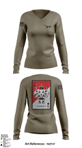 E.Co 3/CAB “Cerberus” 56288526 Women's Long Sleeve V-neck Shirt - 41
