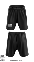 Barksdale Air Force Base Fire Department 74370190 Athletic Shorts With Pockets - 1