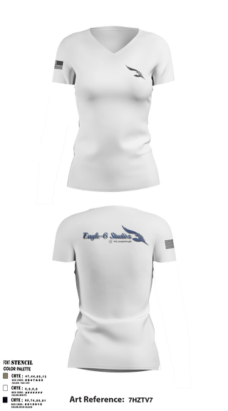 Women's Short Sleeve Vneck Shirt, , Army, Teamtime, Team time, sublimation, custom sports apparel, team uniforms, spirit wear, spiritwear, sports uniforms, custom shirts, team store, custom team store, fundraiser sports, apparel fundraiser