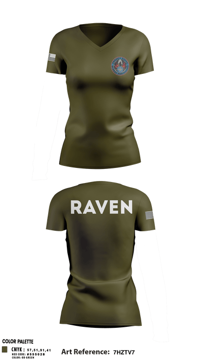 Sfs 32796095 Women's Short Sleeve V-neck Shirt - 23
