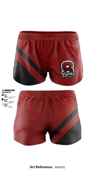 Women's Shorts, Swink High School, Spirit Store, Teamtime, Team time, sublimation, custom sports apparel, team uniforms, spirit wear, spiritwear, sports uniforms, custom shirts, team store, custom team store, fundraiser sports, apparel fundraiser