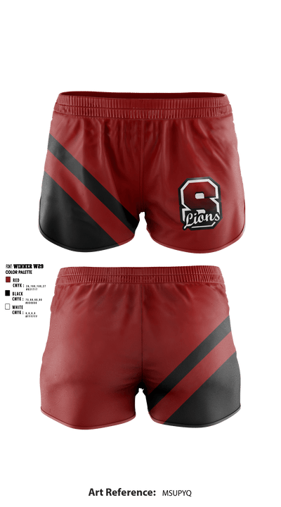 Swink High School 11493254 Women's Shorts - 1
